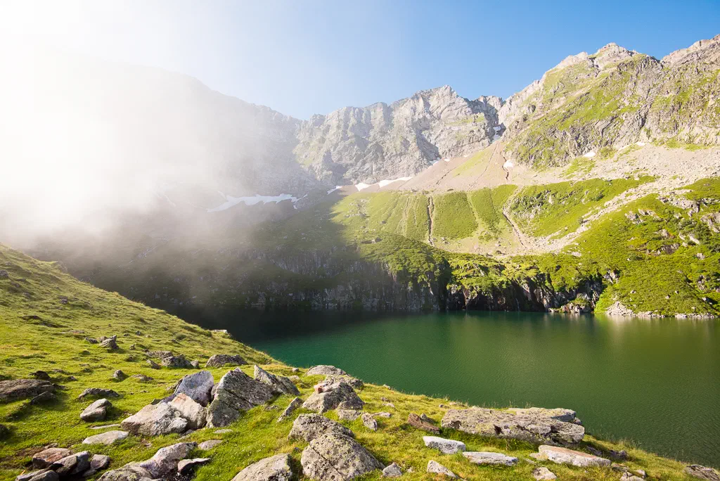 Les nuages allaient et venaient …