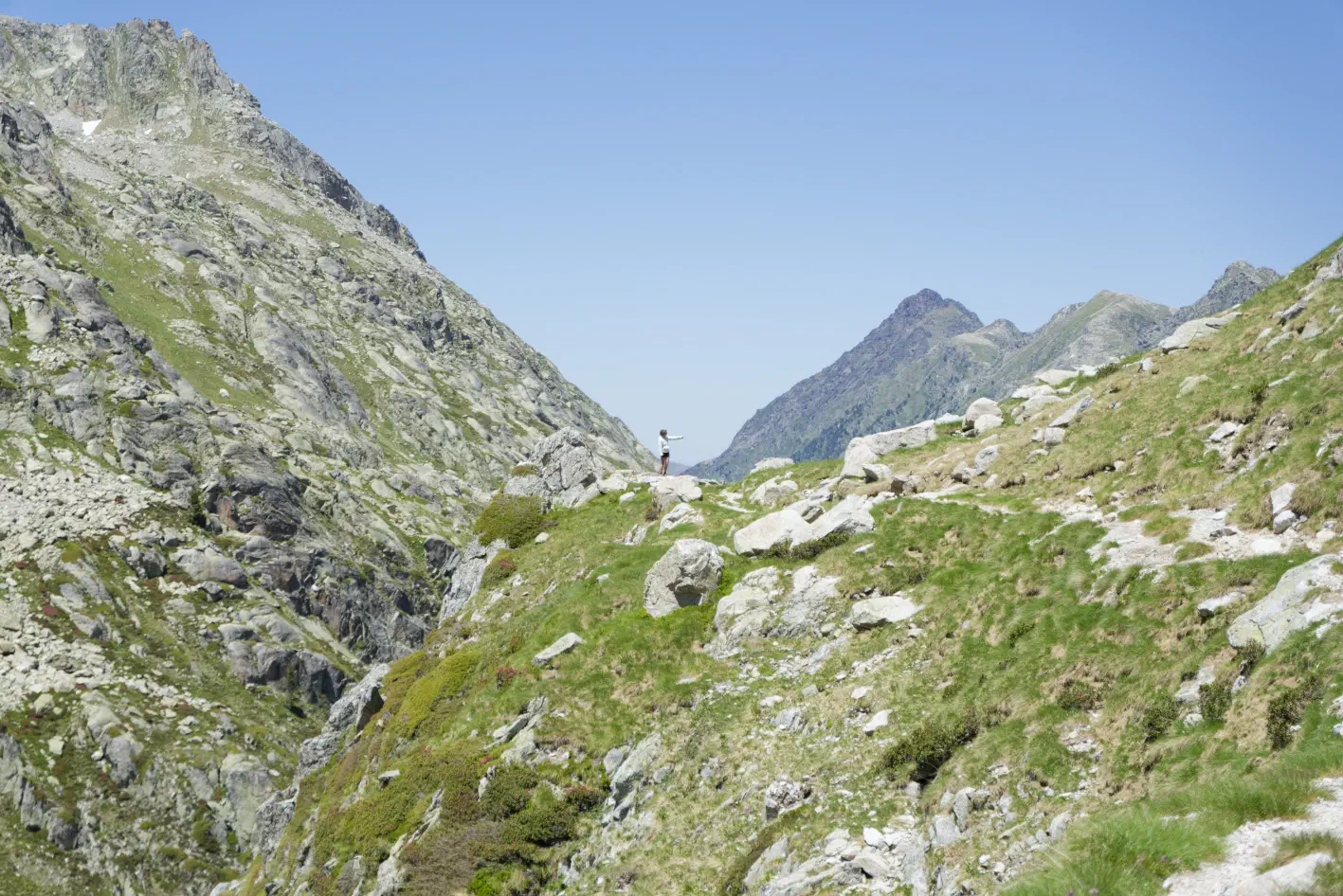 Sophie montre le chemin