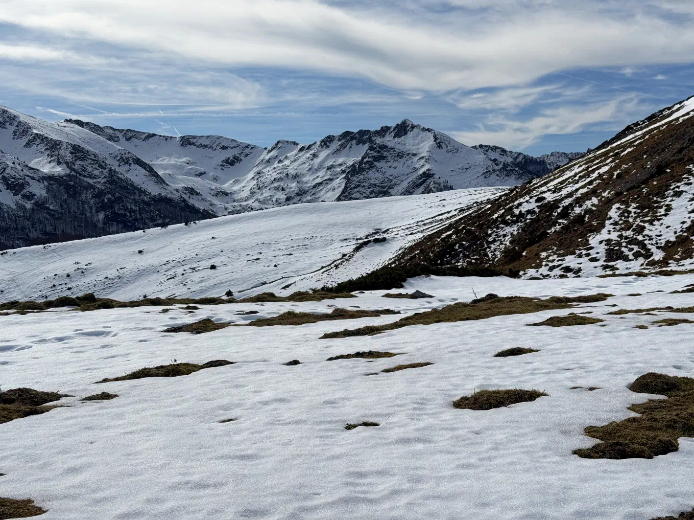 Enfin de la neige au sol