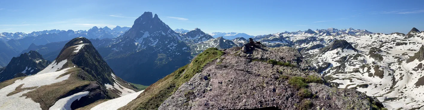 Le cairn du sommet
