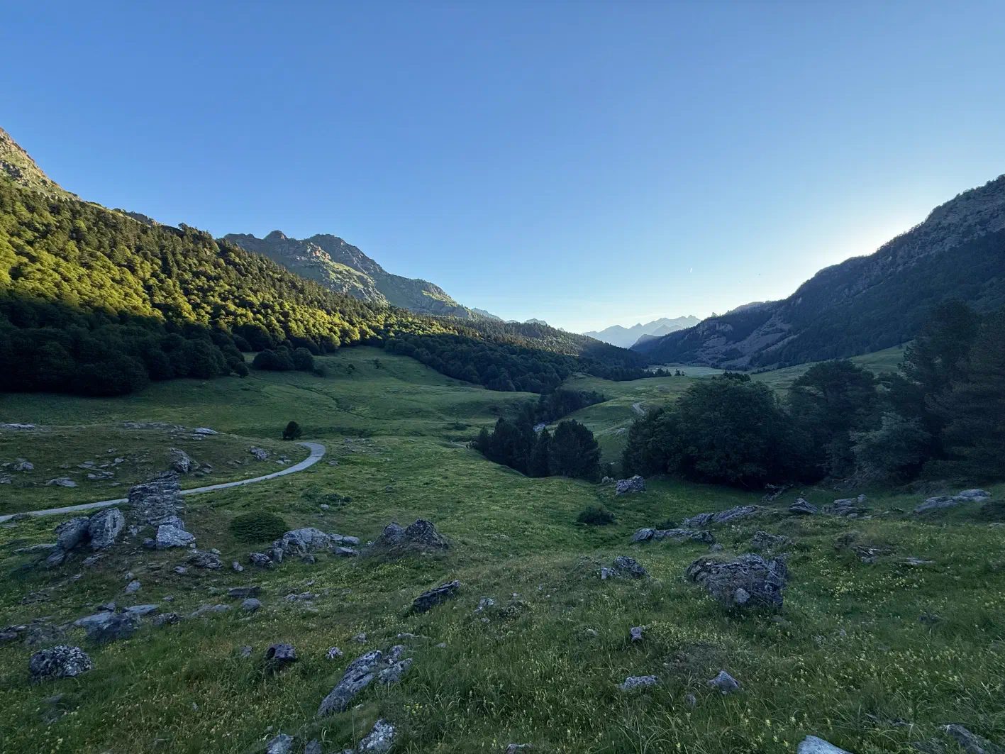 Le vallon se réveille
